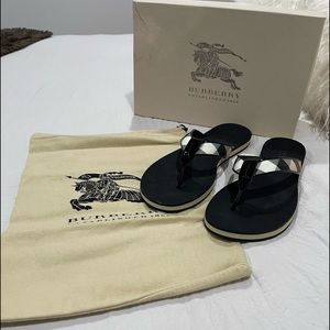 Brand New Burberry Flip Flops